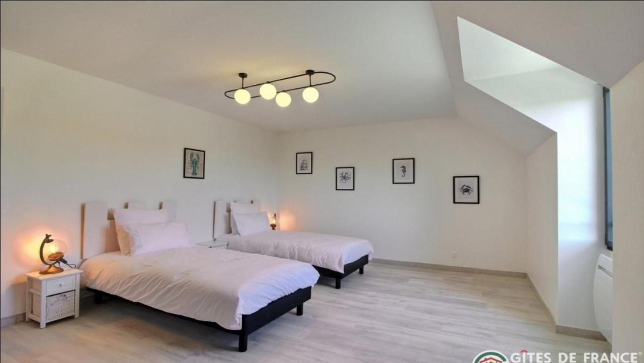 Domaine De Kerantroad Villa Plonévez-Porzay Exteriör bild